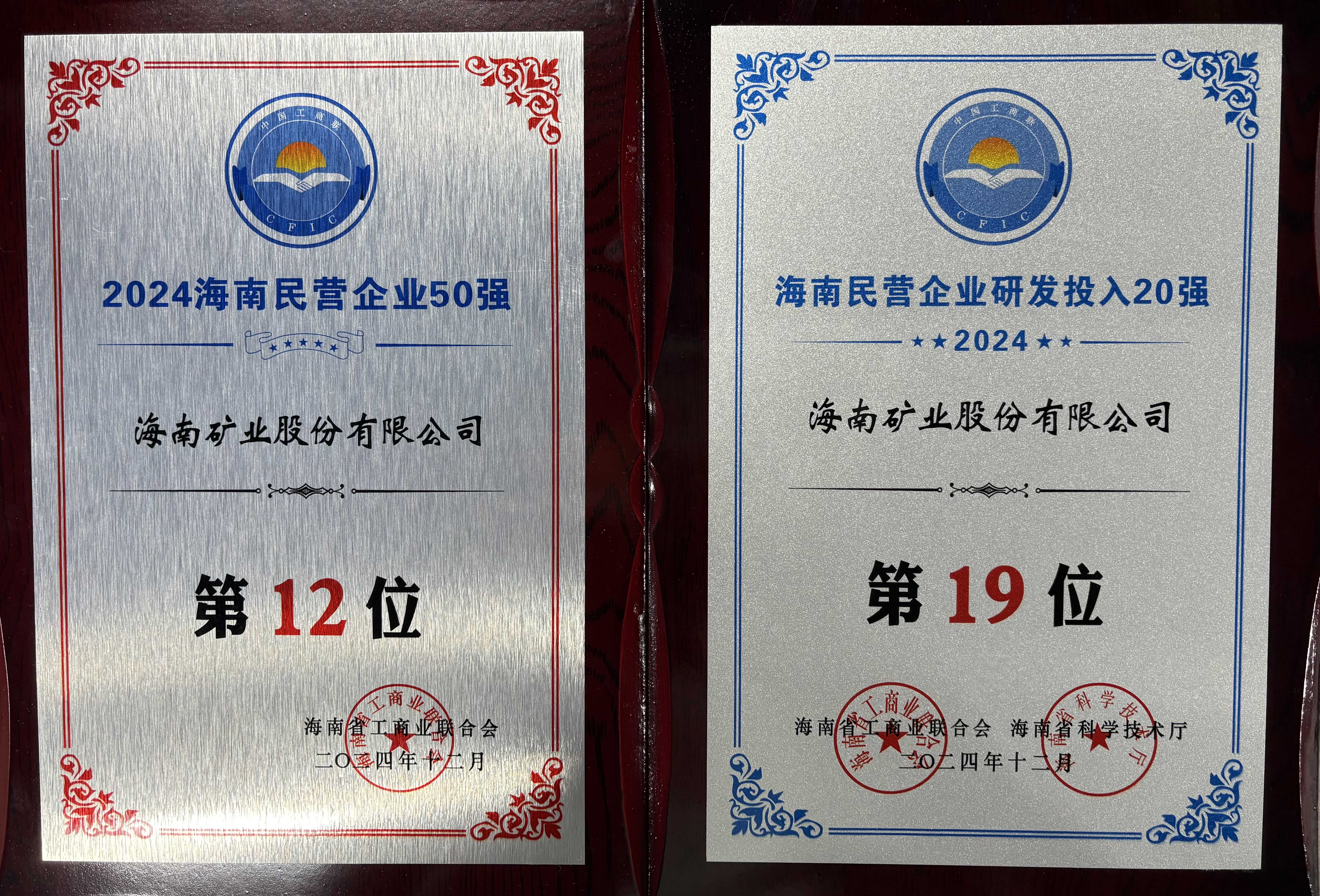 “2024海南民营企业50强”榜单颁布 pp电子模拟器位列第12位